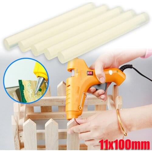 11mm x100mm Hot Melt Glue Sticks For Electric Glue Gun Craft Album Car Paint Dent Repair Tools For Viscosity Alloy Accessories