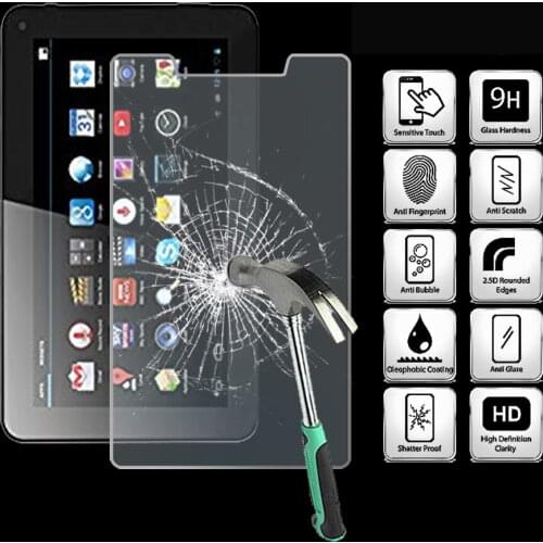 For CELLO 7 Inch Tablet Ultra Clear Tempered Glass Screen Protector Anti-friction Proective Film