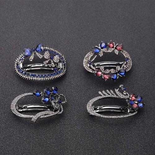 Hair Clips for Women Fashion Simple Butterfly Hairpin Retro Elegant Exquisite Geometry Head Accessories Jewelry Wholesale