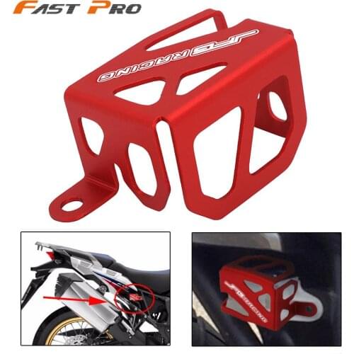 Motorcycle Rear Brake Reservoir Guard Protective Cover Protector For Honda CRF1000L CRF 1000 L CRF 1000L 2016 2017