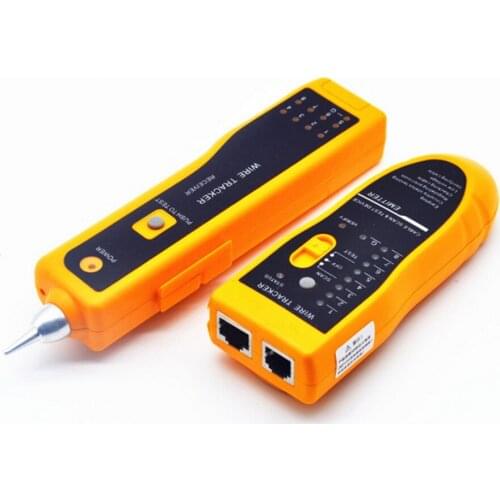 10pcs RJ11 RJ45 Cat5 Cat6 Telephone Wire Tracker Ethernet LAN Network Cable Tester Detector Line Finder
