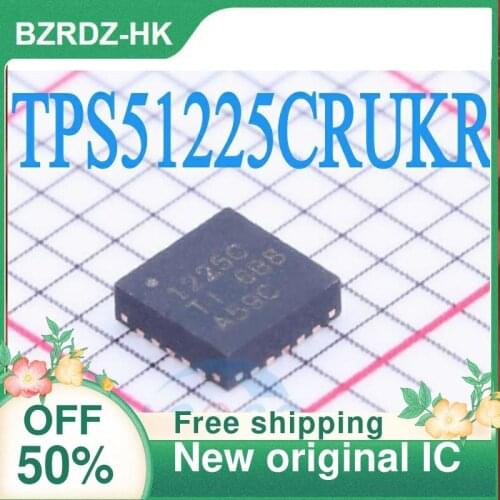 2-10PCS/lot TPS51225CRUKR TPS51225C 1225C TPS1225C QFN New original IC