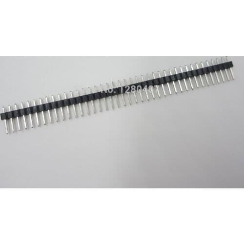 20PCS 2.54mm 2*40 Pin 40PIN 40P Male sing Row Pin Header Strip