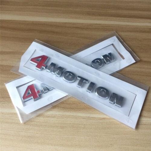 200pcs New Car Styling 3D Silver Rear Boot Auto Badge Emblem Sticker For for TIGUAN Touareg GOLF Polo Jetta Passat CC