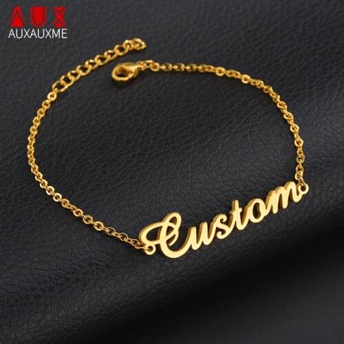 Auxauxme Name Bracelets