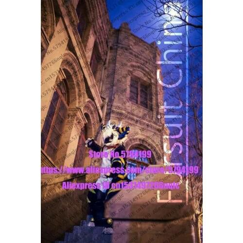 Customized Available REAL PHOTO dx0020 head CAT full sets husky dog Suit fursuit Costume fox Party Carnival Gift