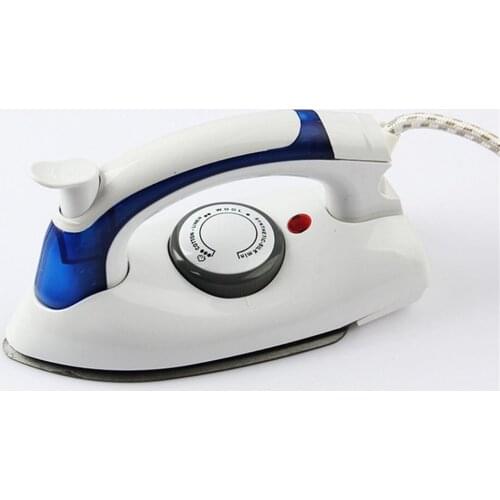 Compact Size Foldable Handle Electric Steam Iron High Power 700W Handheld Home Travel Use Baseplate Steam Iron