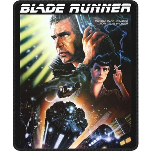 Blade Runner V3 Movie Poster 1982 Kawaii Mouse Pad Non-Slip MousePad Rubber Office Home Deco Mat
