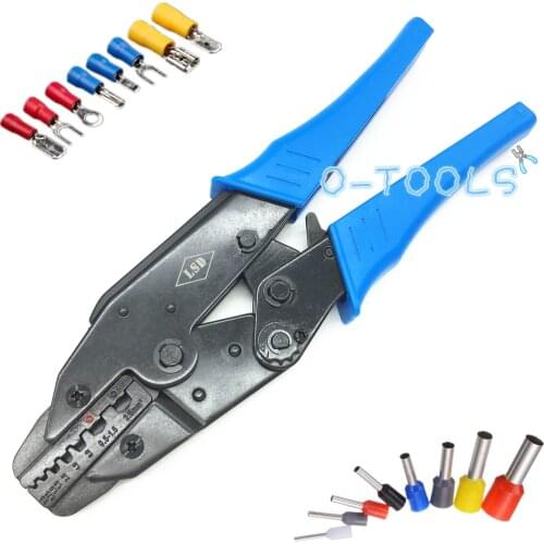 Multifunctional crimpers pliers for cable end sleeves and insulated terminals wire hand crimping tools LS-06WF2C