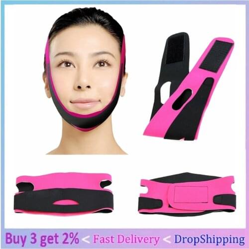 1Pcs Face Slim V-Line Lift Up Belt Strap Cheek Chin Thin Slimming Anti Wrinkle Cheek Chin Thin Mask Bandage Dropshipping