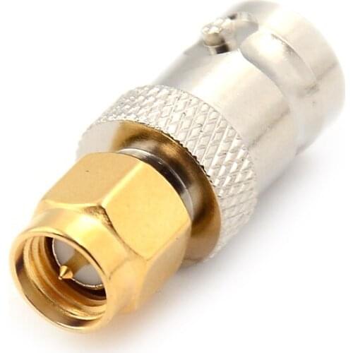 RF Coax Coaxial SMA Male Plug To BNC Female Connectors M/F Radio Antenna Connector Adapter For For Antennas Broadcast Radios