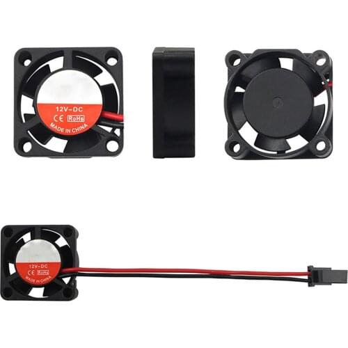2PCS Professional Use DC 12V/24V Cooling Fan Extruder Hot End Fan for Mosquito 3D Printer Accessories