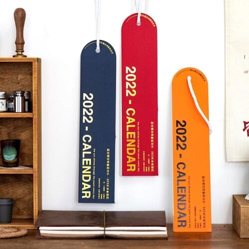 Yoofun Concise Wall Calendar 2022 Hanging Schedule Decoration Calendar 365 Days Planner Cute Stationery New Year Christmas Gift