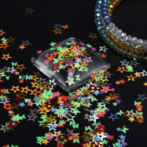 1Box Glitter Flakes Letter Sequins Alphabet Sequins Flakes for Epoxy Resin Mold Clay Slime Filling Nail Art Handmade Craft Makin