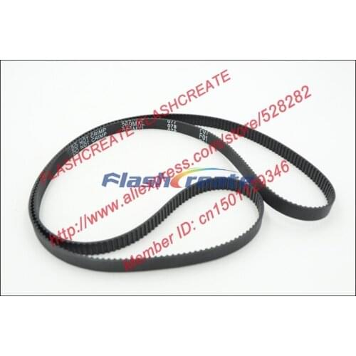 10pcs B336 MXL Timing Belt Teeth 336 Width 6.35mm Length 682.752mm B336MXL Rubber Closed-Loop Synchronous Belt Fit MXL Pulley