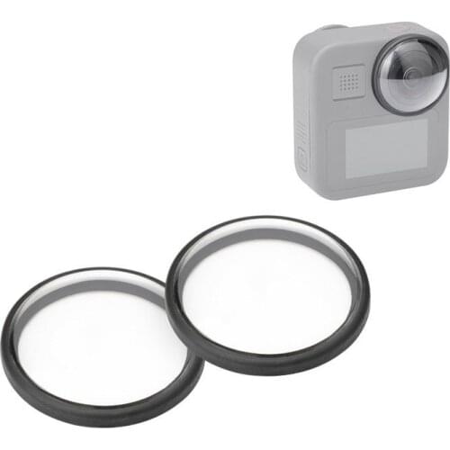 2pcs For Gopro Accessories Max UV Filter Cover Lens Protective Optical Glass Lente Cover Filters For Go Pro 360 Action Camera