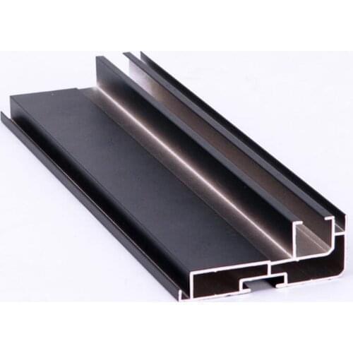 2260 Black Led Screen Display Frame 22x60x1.1x6000mm Aluminum Profile