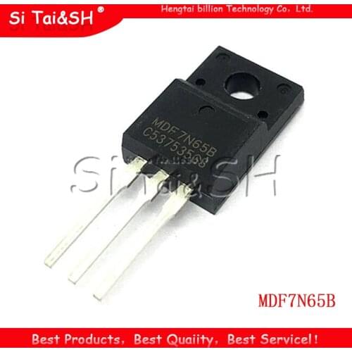 5pcs MDF7N65B TO-220F MDF7N65 TO-220 7N65 650V 7A