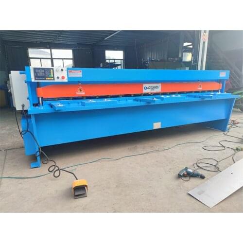 MD 11 system automatic shears, sash, electric cutting Machine for 2 MM galvanized steel sheet and plate