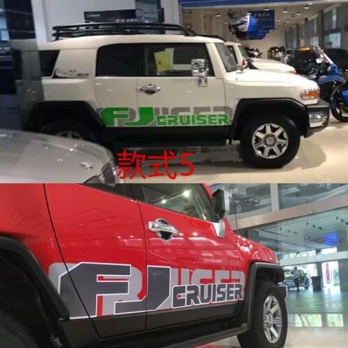Car sticker FOR Toyota Land Cruiser FJ body appearance modified Cruiser FJ hood modified decal sticker