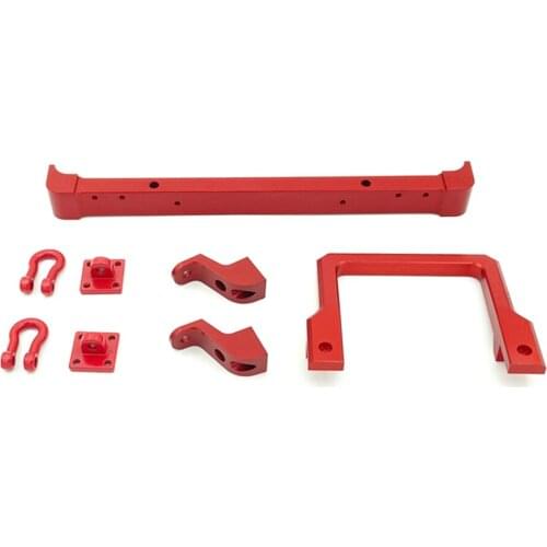 1/12 Aluminum Alloy Front Bumper Assembly for MN D90 D91 D99S MN96 MN99S Model Crawler Car Buggy DIY Accessories