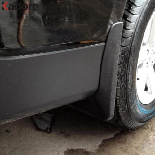 For Toyota Highlander 2008 2009 2010 Car Splash Guard Mud Flaps Black Mudguards Splash Shield Splash Exterior Accessories