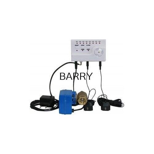 Prevent Water Loss Water Leakage Detetor Sensor Alarms Monitor Flowmeter Indicator Water Saver HIDAKA WLD-806 DN25 single valve