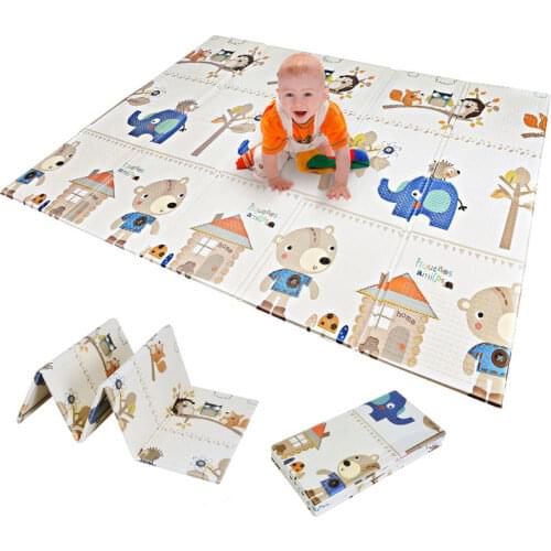 XPE Baby Play Mat Toys For Childrens Mat Kids Rug Playmat Developing Mat Baby Room Crawling Pad Folding Mat Baby Carpet