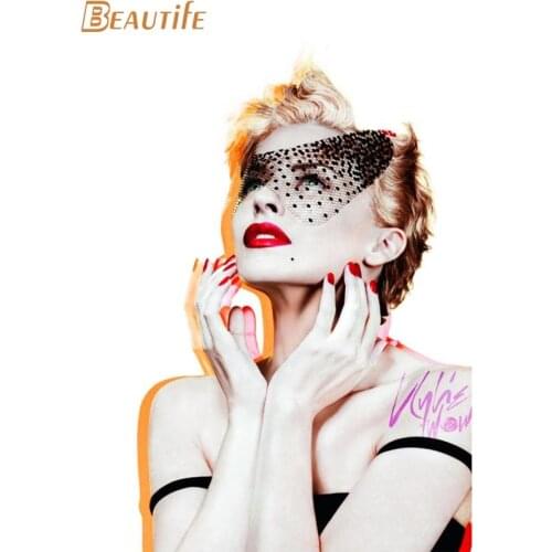 Hot Sale Custom Kylie Minogue Poster Home Decoration Fashion Silk Fabric Wall Poster Custom Poster x008