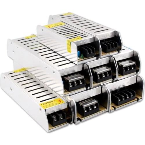 AC DC 12V 24V Switching Power Supply 12 24 V 1A 2A 3A 5A 8A 10A 20A 30A Source 220V To 12V 24V Bench Power Supply SMPS