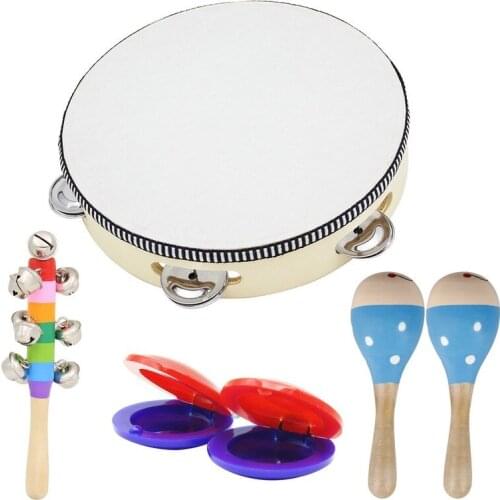 Orff musical instrument set six-piece childrens early education music musical instrument toy combination