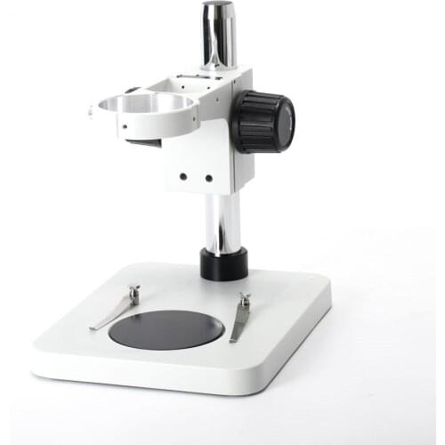 New Metal Table Stand Universal Stereo Microscope Bracket Stand Holder with 76mm Adjustable Focus Bracket for LAB