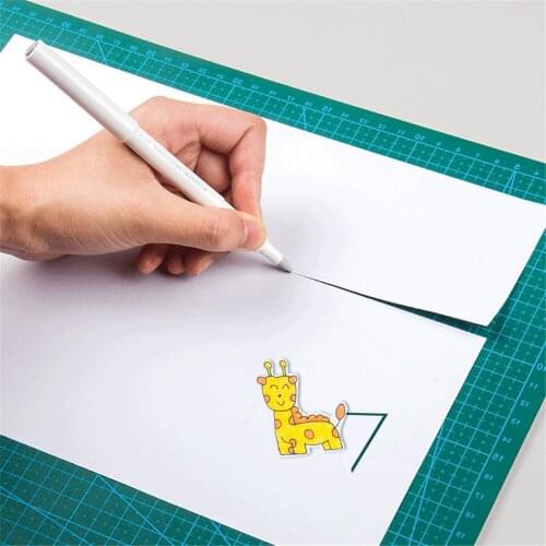 Ceramic Blade Paper Pen Knife Wear-Resisting Newspaper Handbook Cutter Tape Utility Knife DIY Hand Tools Paper Cutter Knife