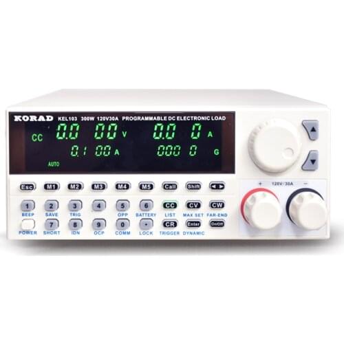 KORAD Professional electrical programming Digital Control DC Load Electronic Loads Battery Tester Load 300W 120V 30A 110V-220V
