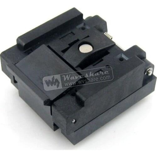 QFN48 MLP48 MLF48 QFN-48(56)BT-0.5-01 Enplas QFN 7x7 mm 0.5Pitch IC Test Burn-In Socket with Ground Pin