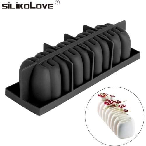 SILIKOLOVE Cake Pan Tray Rectangle Shape Silicone Cake Mold Baking Decorating Tools Silicone Forms Baking Utensils Pastry Mold