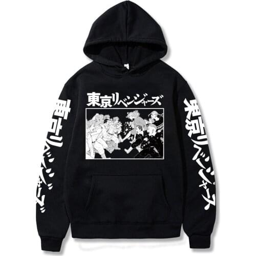 Tokyo Revengers Hoodie Anime Harajuku Graphic Streetswear Cosplay Sweatshirts Sudaderas