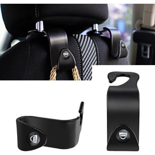 2Pcs Universal Car Seat Back Hooks Auto Interior Accessories For Dacia Stepway Duster Logan Sandero Lodgy Dokker