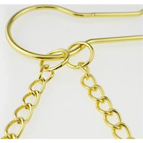 Chain Shackle Escape (Silver / Golden Color Available) Magic Tricks Funny Stage Magic Gimmick Props Escape From Lock Chain Magie