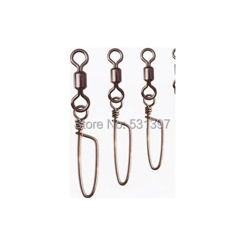 Rolling swivel with coastlock snap 2/0