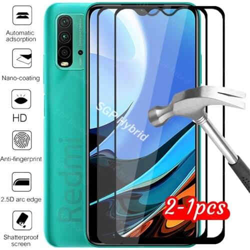 2pcs protective glass for xiaomi redmi 9t case for xiaomi redmi 9 t xiomi redme redmy 9t redmi9t tempered glass phone cover