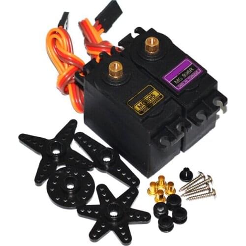 13KG 15KG Servos Digital MG995 MG996 MG996R Servo Metal Gear for Futaba JR Car RC Model Helicopter Boat For Arduino UNO Diy