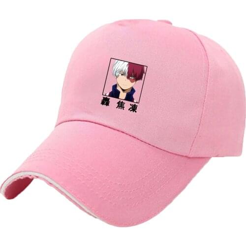 2021 New Japanese Comic My Hero Academia Spot Couple Peripheral Printed Peaked Hat Visor Baseball Cap