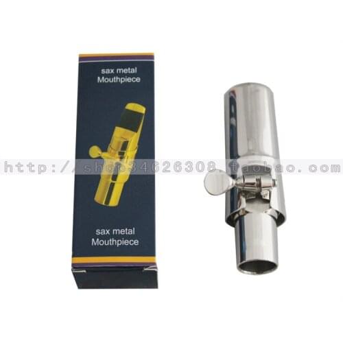Silver plated Alto Saxophone Sax Mouthpiece Size #7