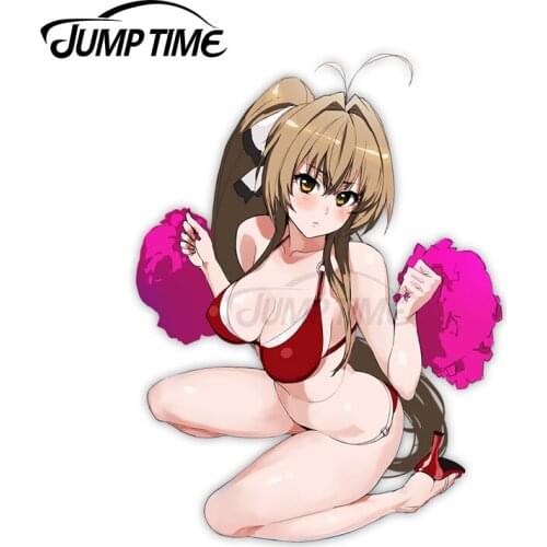 Jump Time 13 x11.8cm For Amagi Brilliant Park Sento Isuzu Car Stickers Anime Waterproof Body for Car Vinyl Material Window Decal