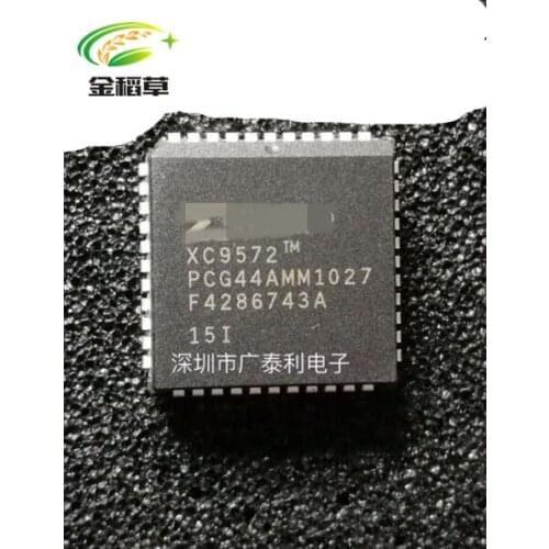 Free shipping 100pcs/lot XC9572-15PCG44I XC9572-15PC XC9572 PLCC44 IC best quality