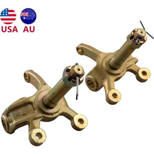 For 70cc 110cc 125cc ATV Quad Left & Right Front Wheel Disc Brake Stub Axle Steering Knuckle Spindle Motorcycle Accessories