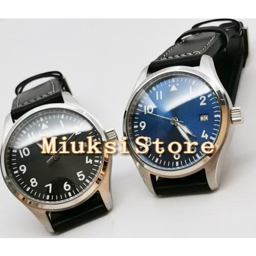 40mm Bronze Blck Mens Automatic Watch green Dial black PVD Steel Case Japan NH35A Self-Wind Movement Clock