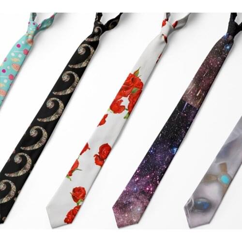 Mens Ties Black Necktie Clothing Accessories Suit Wedding Party Stripe Flower Starry Tie for Men Fashion Gifts tie Polyester 8CM