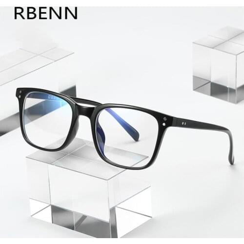 RBENN Classic Anti Blue Light Reading Glasses Men Women High Quality Ultralight TR90 Frame Computer Glasses +0.5 1.25 1.75 2.25